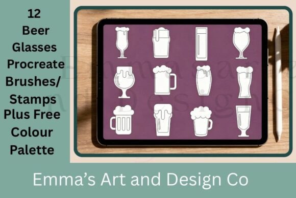 Beer Glasses Procreate Stamps: A Practical Guide for Digital Drink Illustration