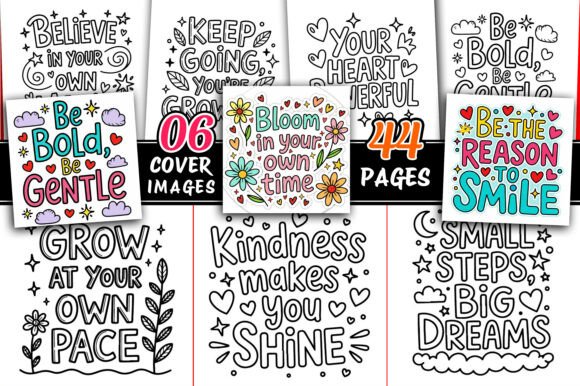 Bold - Easy Inspirational Coloring Pages: Evaluating Fit, Format, and Creative Utility
