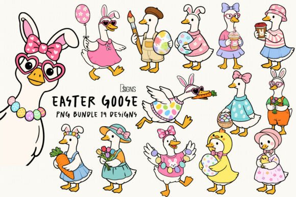 Cute Easter Goose Clipart Bundle Png: Strategic Asset Planning for Spring Campaigns