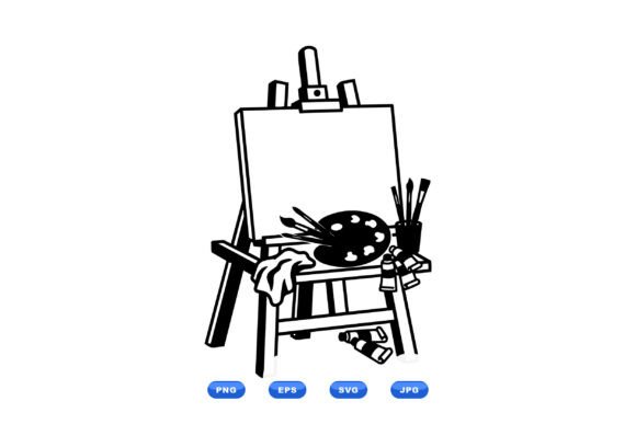 Evaluating Artist Studio SVG Clipart for Minimalist Creative Projects