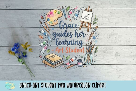Evaluating Grace-Art Student PNG Watercolor Clipart for Creative Projects