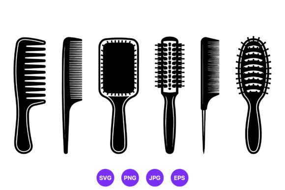 Evaluating the Black White Hair Brushes Vector Set for Professional Design Projects