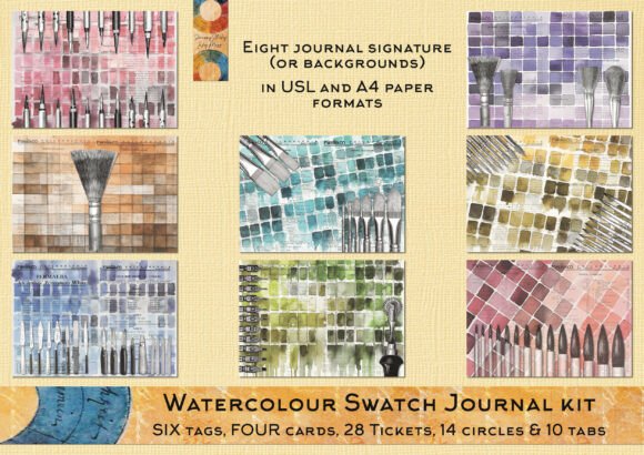 Integrating BIG Watercolour Papers and Journal Kit into Modern Analog Workflows