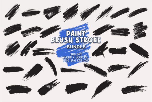 Integrating the Grunge Paint Brush Stroke Bundle into Professional Creative Workflows