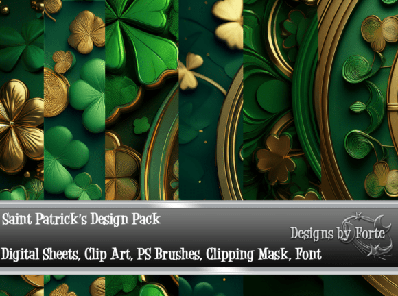Saint Patrick’s Day Creator Bundle: Elevating Seasonal Design with Modern Celtic Aesthetics
