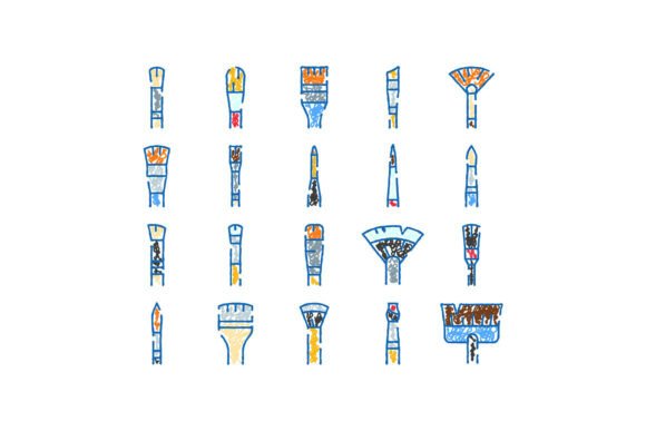 Why the Art Brushes Set in Sketch Style Depictin Matters for Modern Creative Workflows